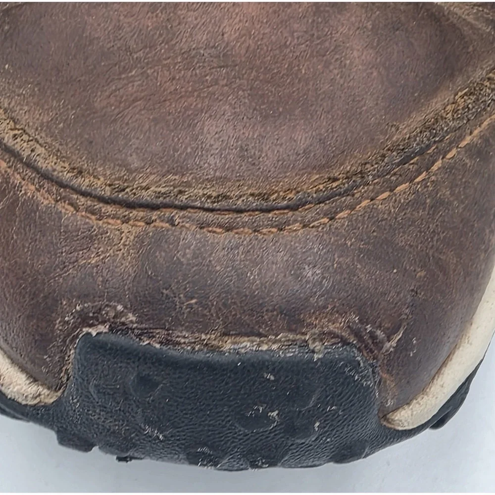 The North Face Men's Vals II Mid Leather Waterproof Boots Brown Size 10